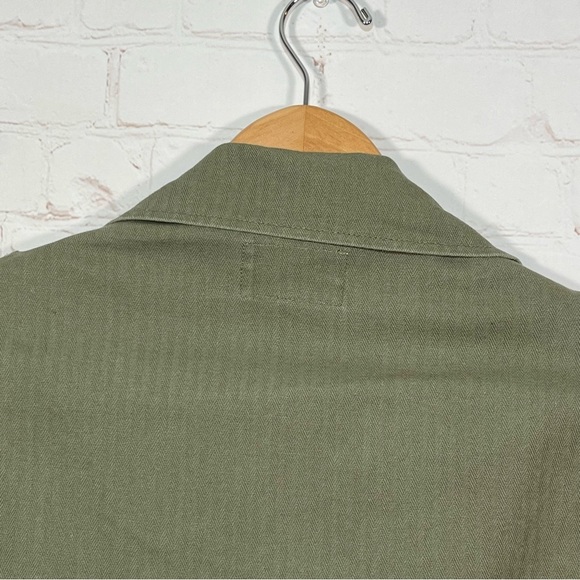 Universal Thread Womens Green Utility Jacket Button Up Lightweight Size Medium - Picture 10 of 11